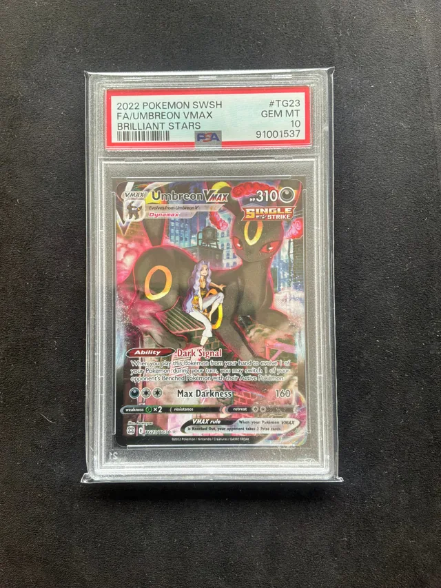 Umbreon VMAX graded card